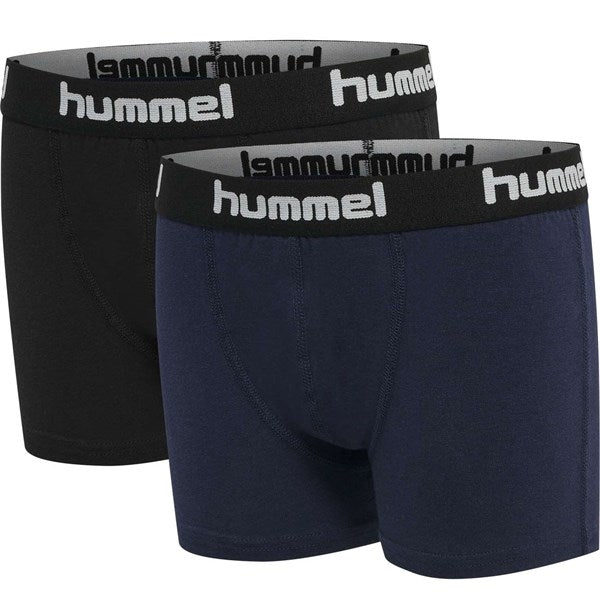 Hummel Black Iris Nolan Boxers 2-Pak