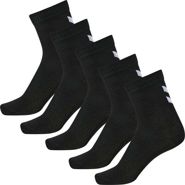 Hummel Black Make My Day Socks 5-Pak