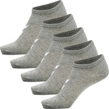 Hummel Grey Melange Match Me Socks 5-Pak