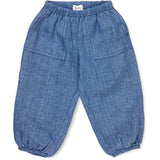 Lalaby Denim Blue Panda Pants - Denim Blue