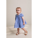 MarMar Smooth Cotton Cornflower Stripe Dulla Kjole 2