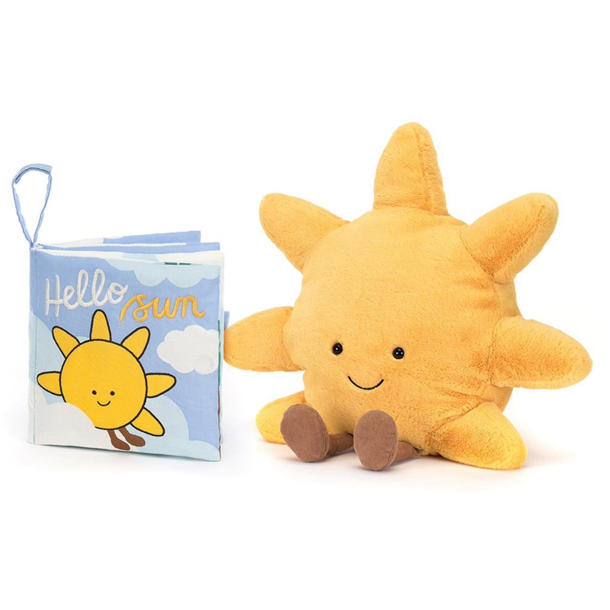 Jellycat Hello Sun Stof Bog 18 cm