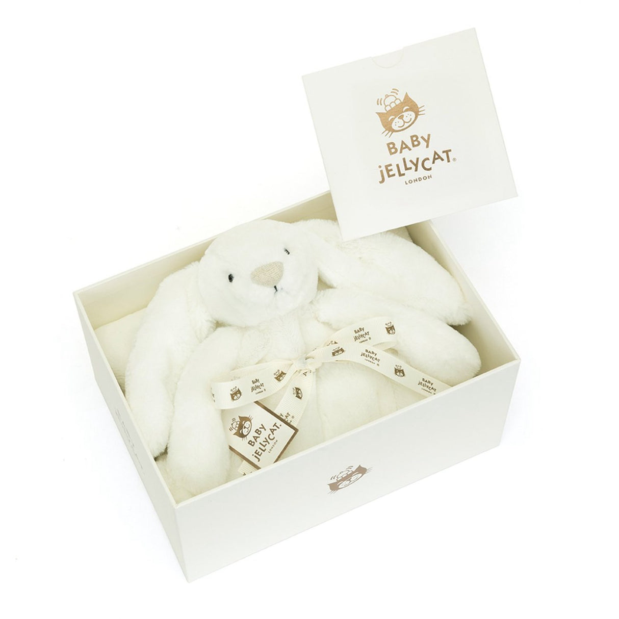 Jellycat Bashful Luxe Kanin Luna  Nussetæppe