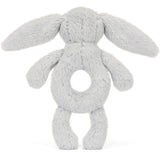 Jellycat Bashful Sølv Kanin Ring Rangle