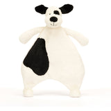 Jellycat Bashful Black & Cream Hvalp Nusseklud 2