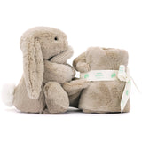 Jellycat Bashful Beige Kanin Nusseklud