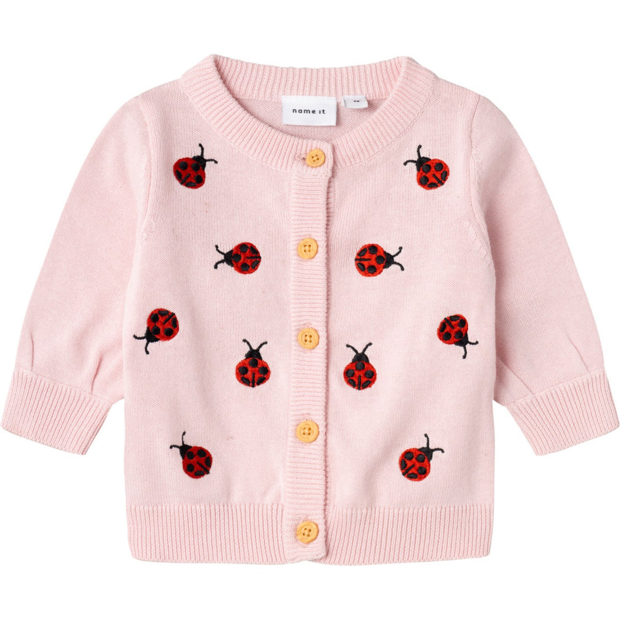 Name It Parfait Pink Fasille Strik Cardigan