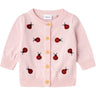 Name It Parfait Pink Fasille Strik Cardigan