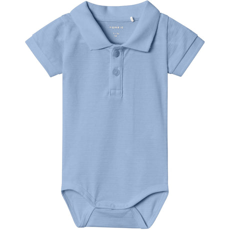 Name It Chambray Blue Haddo Polo Body