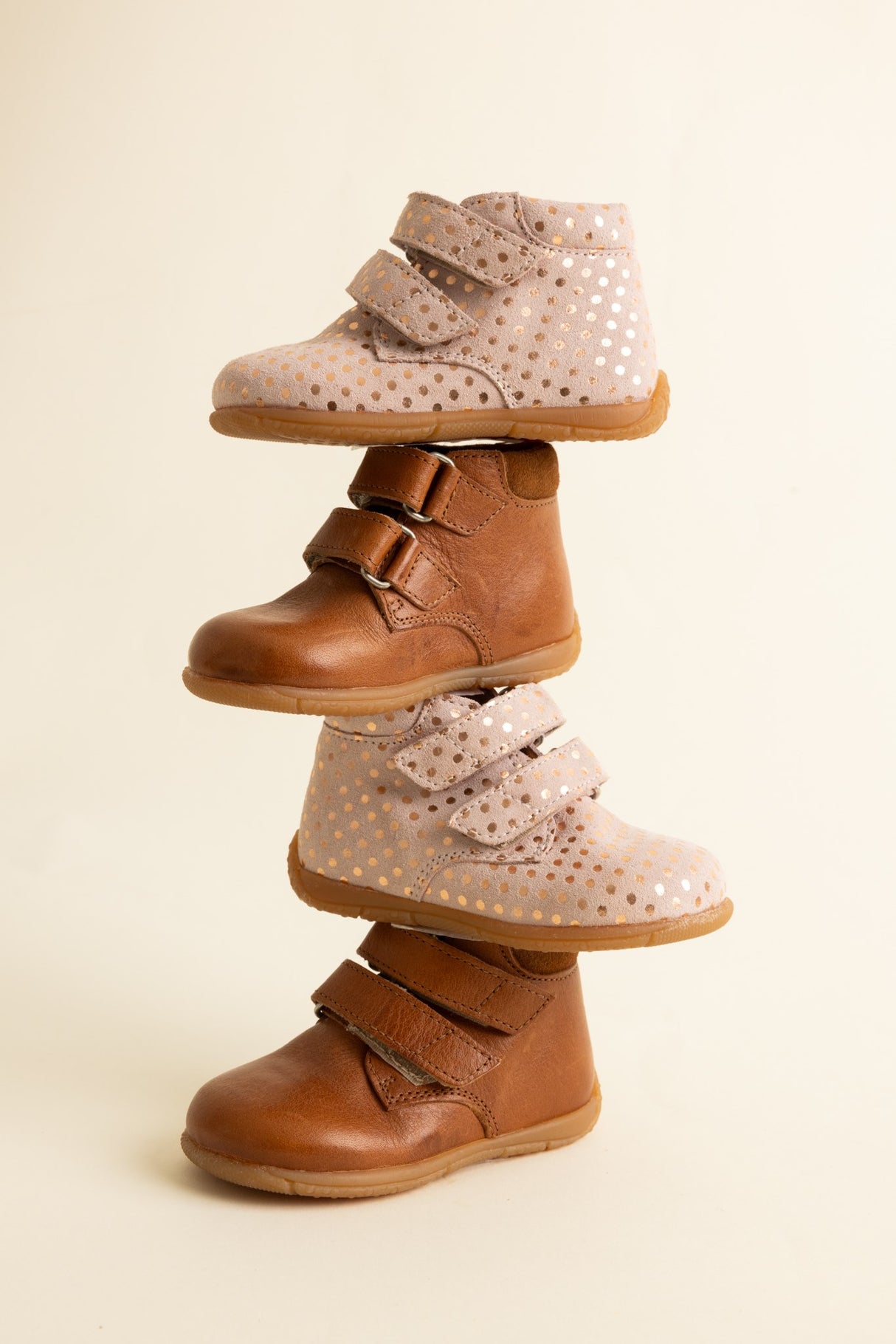 Angulus Cognac/Cognac Barnets Første Sko