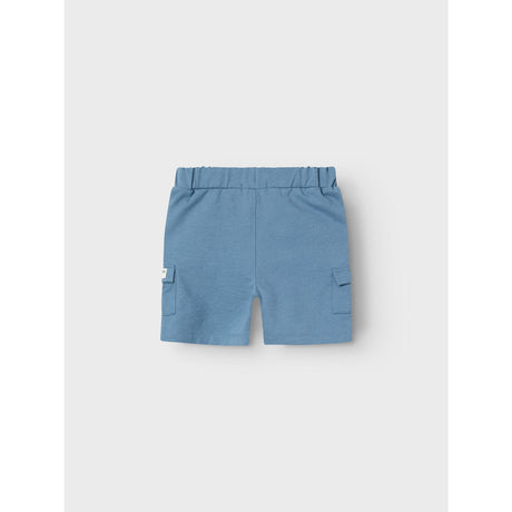 Name It Provincial Blue Hajdar Sweat Lange Shorts 2