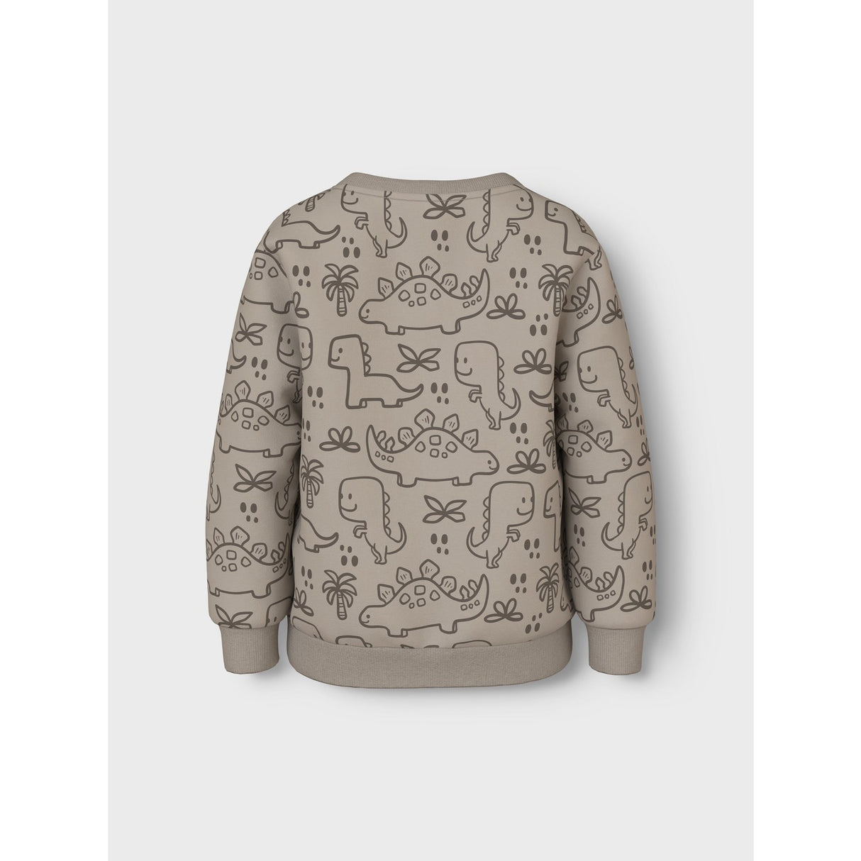 Name It Pure Cashmere Outline Dinosaurs Vermo Aop Løs Sweatshirt 2