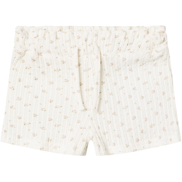 Lil'Atelier Coconut Milk Hulla Løs Shorts