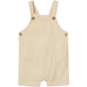 Lil'Atelier Bleached Sand Homan Løse Overall Shorts