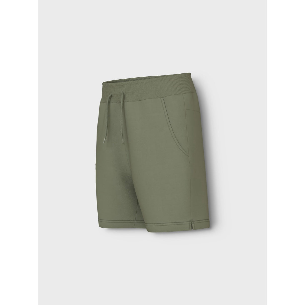 Name It Oil Green Vivasse Lange Sweat Shorts 2