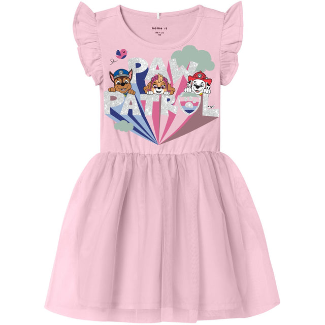 Name It Parfait Pink Asdina Paw Patrol Tyl Kjole