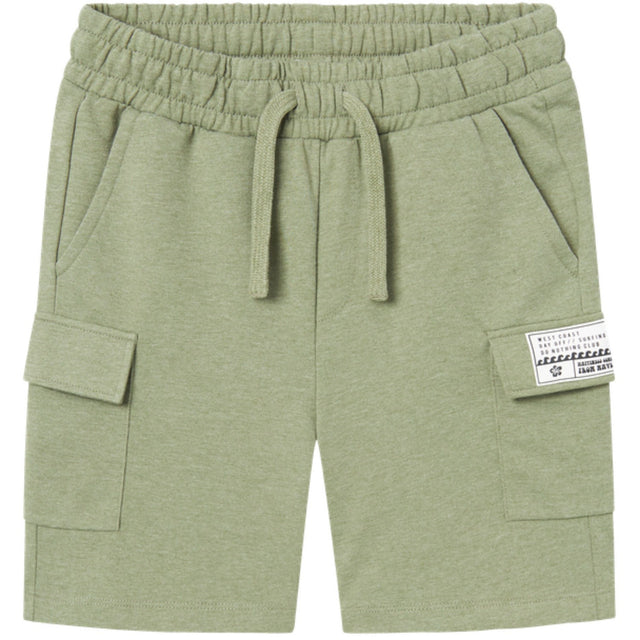 Name It Oil Green Hahippo Løse Sweat Shorts