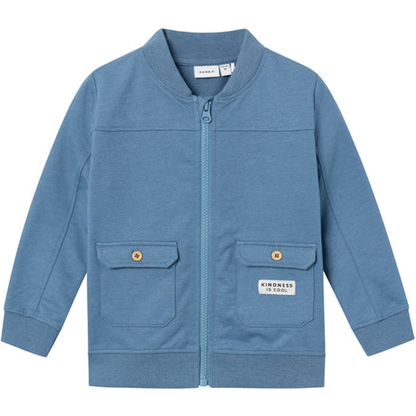 Name It Provincial Blue Hajdar Sweat Cardigan