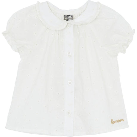 BONTON Blanc Paloma Aria Bluse