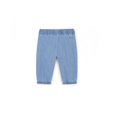 BONTON Chambray Bleu Biscotte Bukser