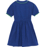 BONTON Pois Bleu Georgia Kjole 3