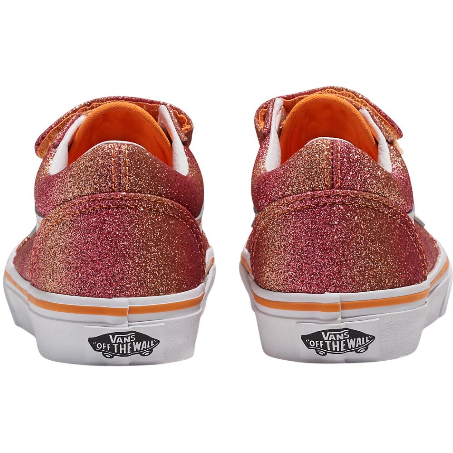 VANS Sunrise Glitter Multi/True White UY Old Skool V Sneakers 4