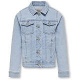 Kids ONLY Light Blue Denim Sara Denim Jakke Noos