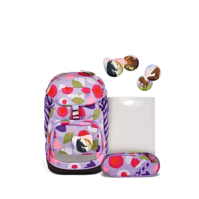 Ergobag Skoletaske Prime Flower PowBear