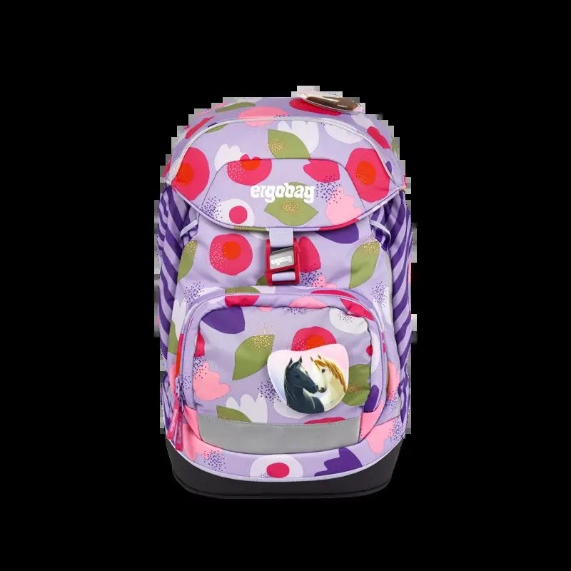Ergobag Skoletaske Sæt Flower PowBear
