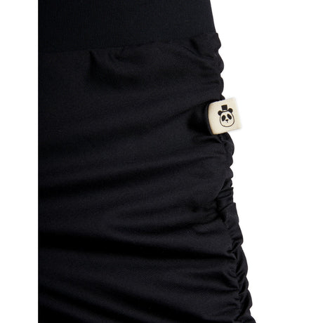 Mini Rodini Black Draped Sporty Bike Shorts 2