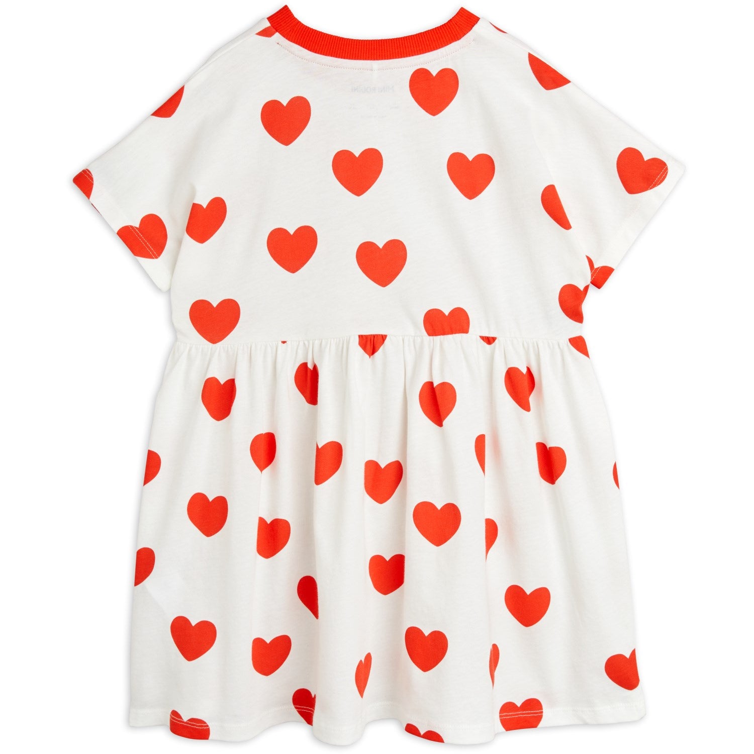 Mini Rodini Red Hearts AOP kjole 5