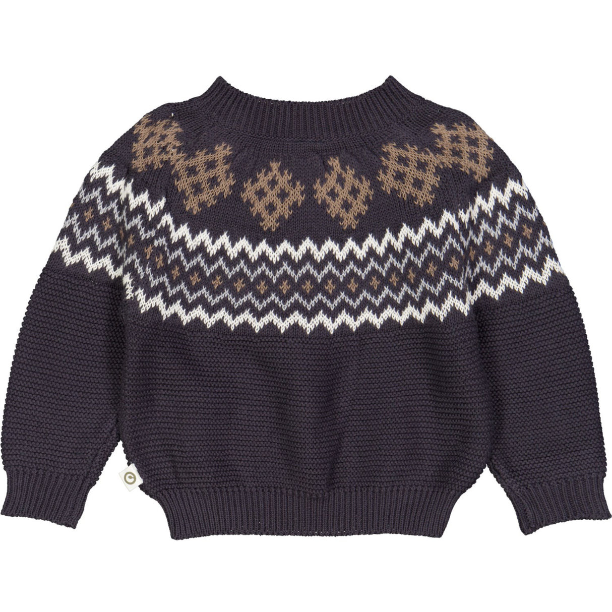 Müsli Mystery Blue Strik Jacquard Sweater 2