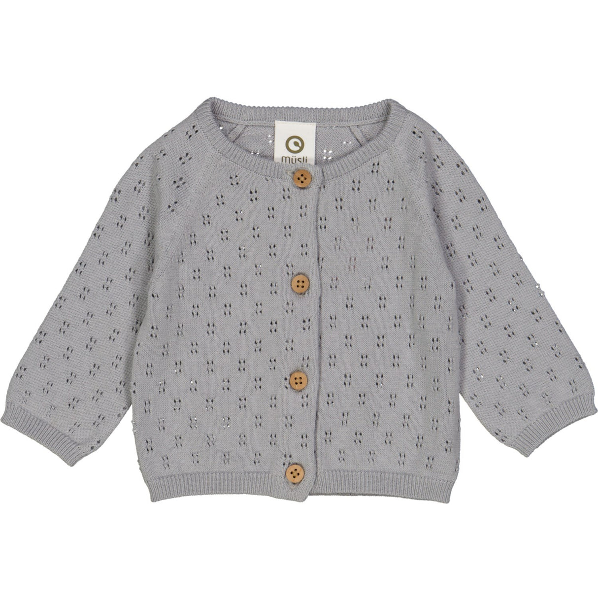 Müsli Jasmin Blue Strik Pointelle Cardigan