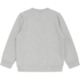 Hust & Claire Pearl Grey Melange Saria Sweatshirt