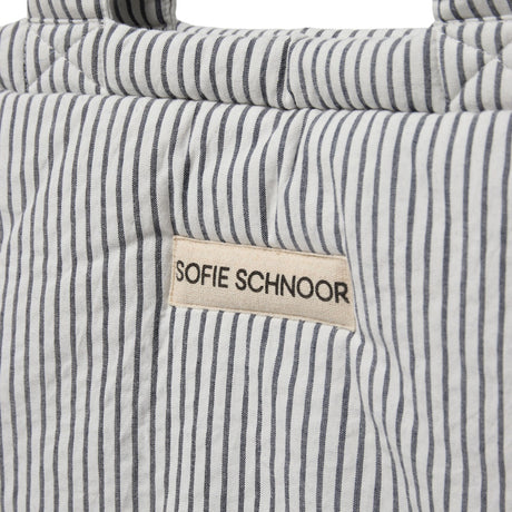 Sofie Schnoor White Black Striped Tote Bag 2