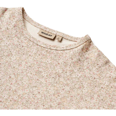 Wheat Cream Flower Meadow T-shirt Bette 2