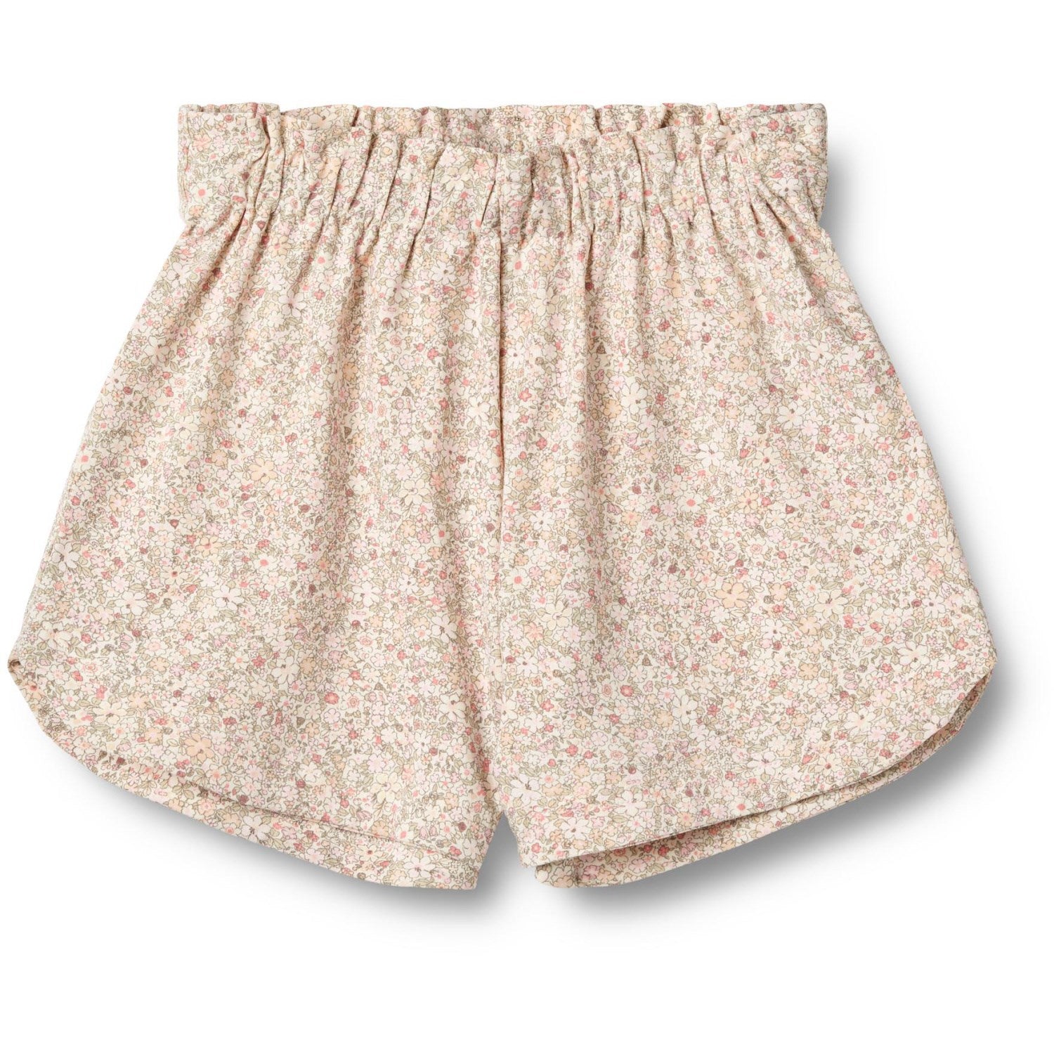 Wheat Cream Flower Meadow Jersey Shorts Karen