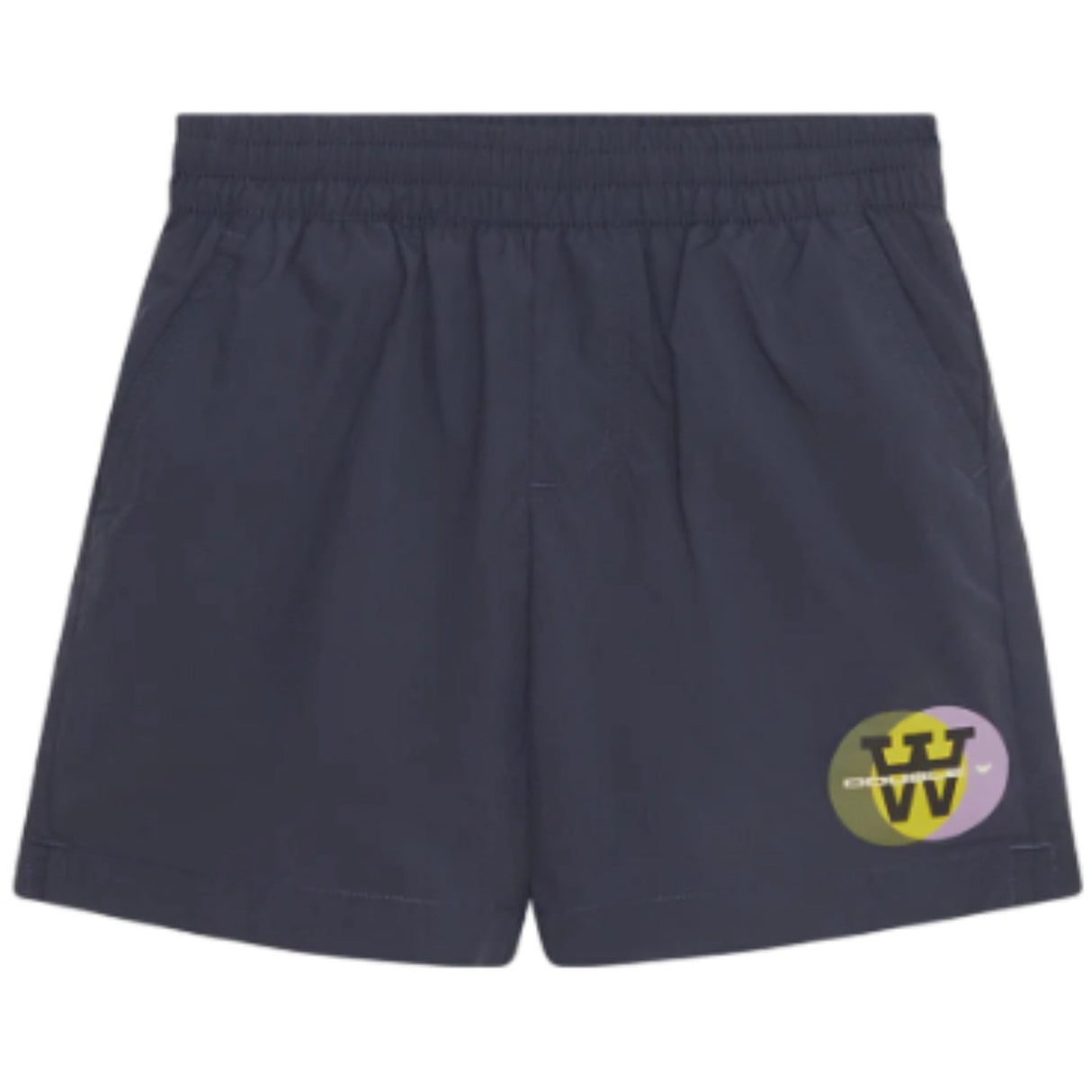 Wood Wood Navy Paw Eclipse Badeshorts