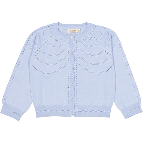 MarMar Modal Mix Cloudy Blue Tilja Strik Cardigan