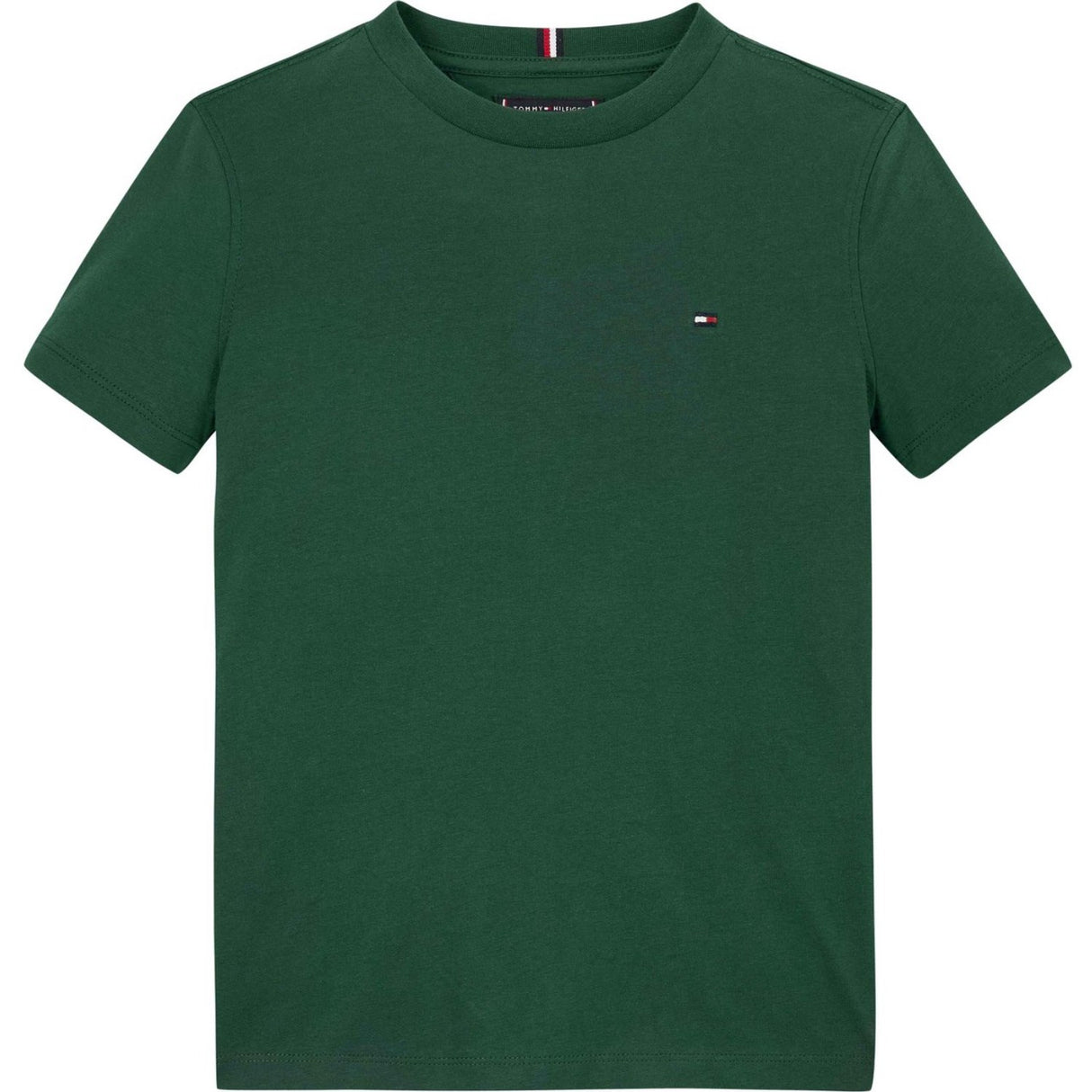 Tommy Hilfiger Ornamental Green Essential Cotton Reg Fit T-Shirt