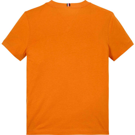 Tommy Hilfiger Orange Thunder Essential Cotton Reg Fit T-Shirt