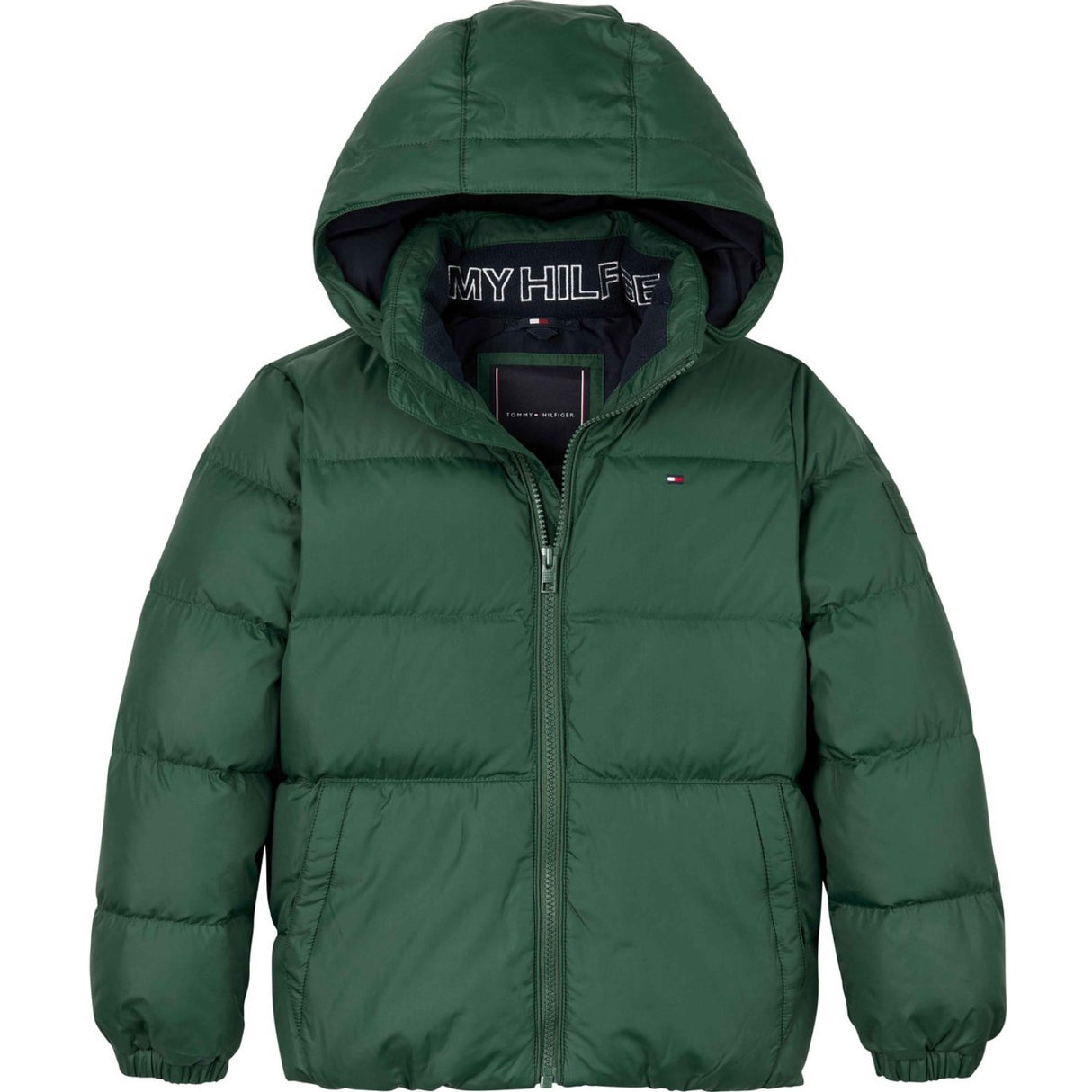 Tommy Hilfiger Ornamental Green Essential Dun Jakke