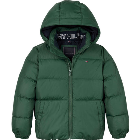 Tommy Hilfiger Ornamental Green Essential Dun Jakke