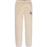 Tommy Hilfiger Heathered Oat Script Velour Bukser