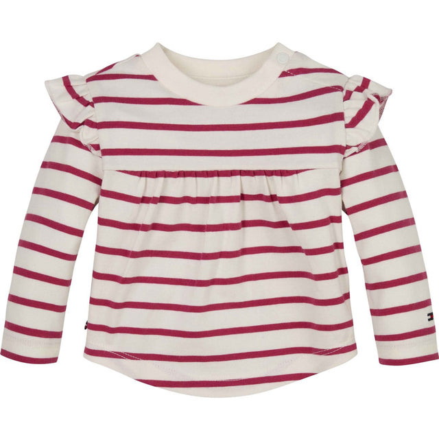 Tommy Hilfiger Heritage Pink Stripe Nautical Stripe Girl Bluse