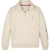 Tommy Hilfiger Calico Heather Essential Half Zip Sweatshirt