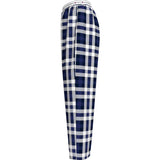 Tommy Hilfiger Heritage Check Midi Blue Ink Flannel Bukser Print