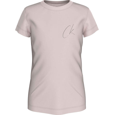 Calvin Klein Peach Whip Signage Slim T-Shirt