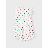 Name It Bright White Ladybugs Vigga Capsl Kjole Noos 3