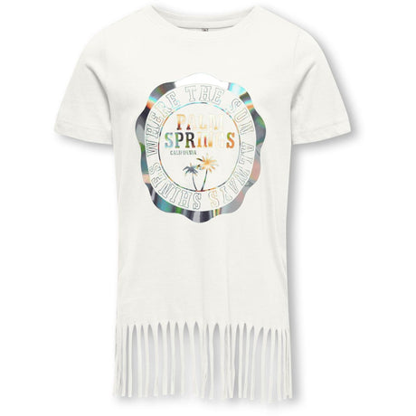 kids ONLY Cloud Dancer Palm Alison Foil College Top